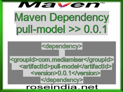 Maven dependency of pull-model version 0.0.1
