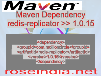Maven dependency of redis-replicator version 1.0.15