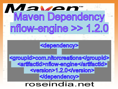 Maven dependency of nflow-engine version 1.2.0