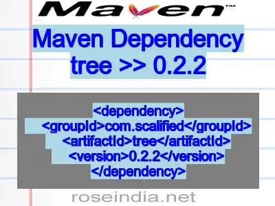 Maven dependency of tree version 0.2.2