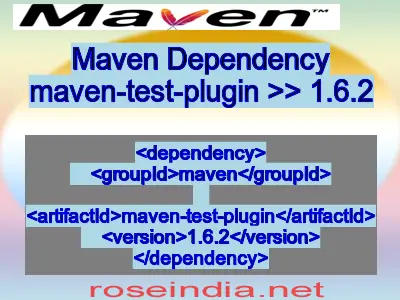 Maven dependency of maven-test-plugin version 1.6.2