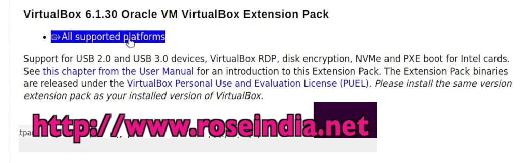 Download virtualbox extension pack