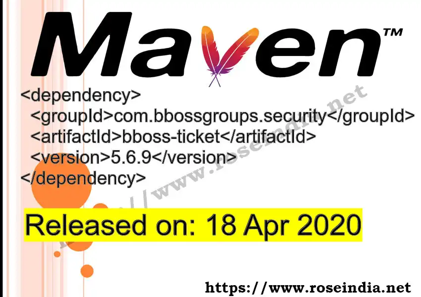 Maven dependency for  GROUP_ID - ARTIFACT_ID version VERSION_ID is released. Learn to use  ARTIFACT_ID version VERSION_ID in Maven based Java projects
