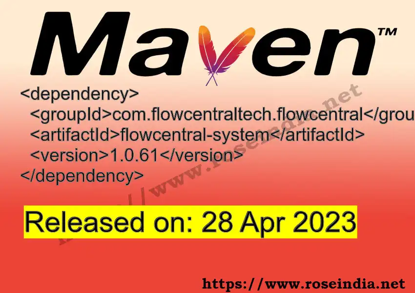 Maven dependency for GROUP_ID - ARTIFACT_ID version VERSION_ID is released. Learn to use ARTIFACT_ID version VERSION_ID in Maven based Java projects