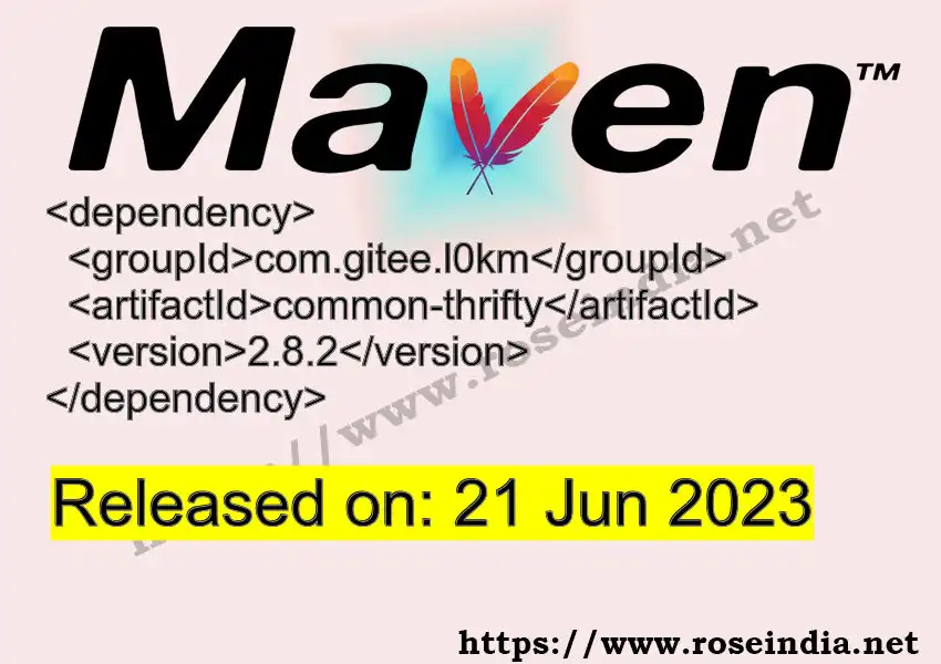 Maven dependency for GROUP_ID - ARTIFACT_ID version VERSION_ID is released. Learn to use ARTIFACT_ID version VERSION_ID in Maven based Java projects