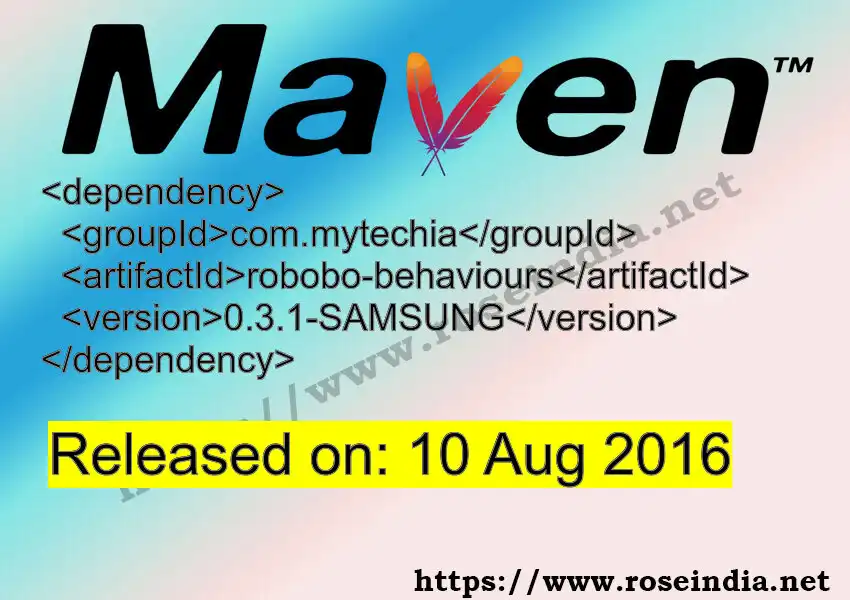 Maven dependency for GROUP_ID - ARTIFACT_ID version VERSION_ID is released. Learn to use ARTIFACT_ID version VERSION_ID in Maven based Java projects