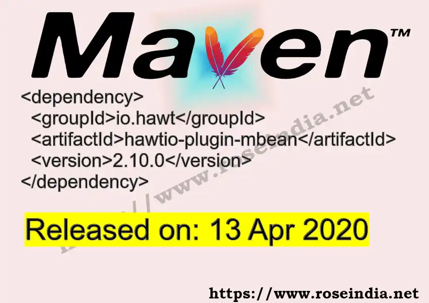 Maven dependency for GROUP_ID - ARTIFACT_ID version VERSION_ID is released. Learn to use ARTIFACT_ID version VERSION_ID in Maven based Java projects
