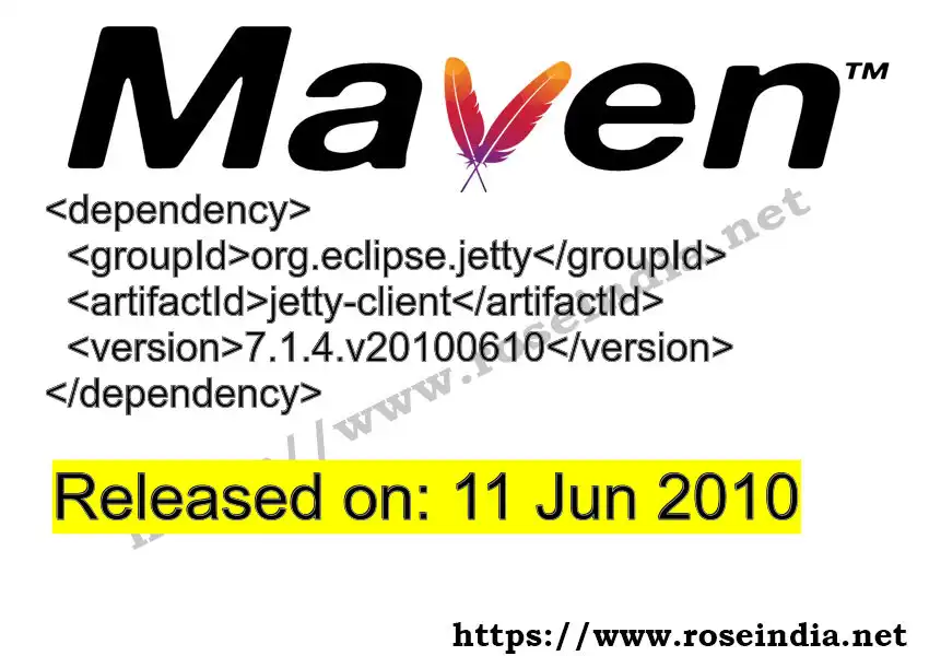 Maven dependency for  GROUP_ID - ARTIFACT_ID version VERSION_ID is released. Learn to use  ARTIFACT_ID version VERSION_ID in Maven based Java projects