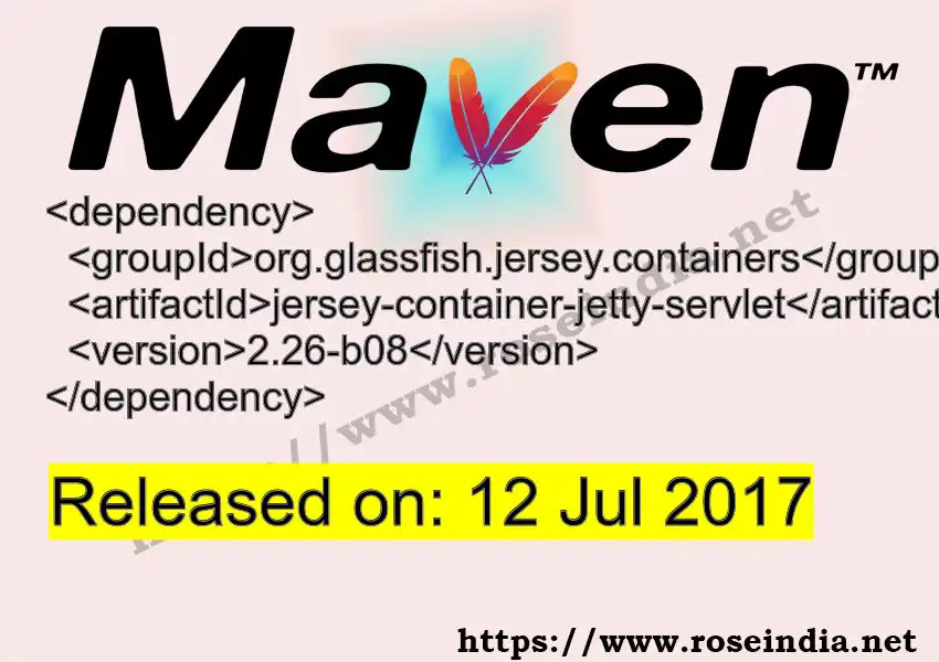 Maven dependency for GROUP_ID - ARTIFACT_ID version VERSION_ID is released. Learn to use ARTIFACT_ID version VERSION_ID in Maven based Java projects