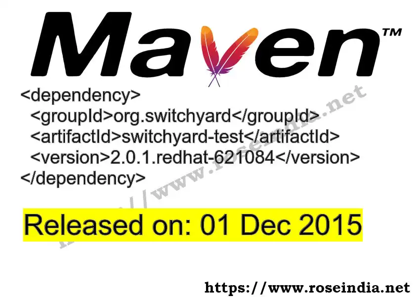 Maven dependency for GROUP_ID - ARTIFACT_ID version VERSION_ID is released. Learn to use ARTIFACT_ID version VERSION_ID in Maven based Java projects