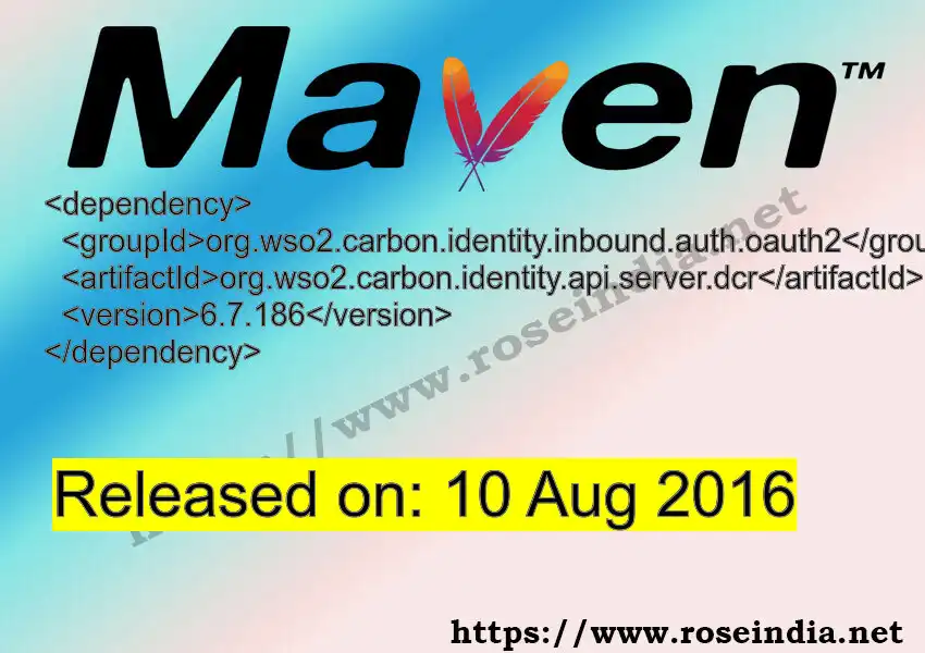 Maven dependency for GROUP_ID - ARTIFACT_ID version VERSION_ID is released. Learn to use ARTIFACT_ID version VERSION_ID in Maven based Java projects