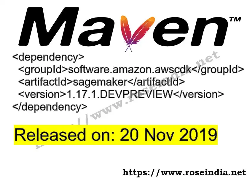 Maven dependency for GROUP_ID - ARTIFACT_ID version VERSION_ID is released. Learn to use ARTIFACT_ID version VERSION_ID in Maven based Java projects