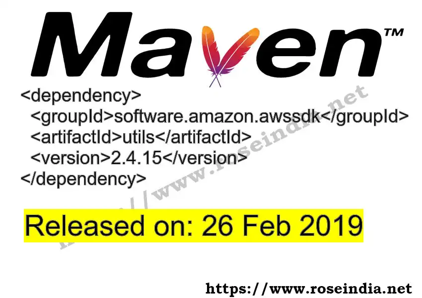 Maven dependency for GROUP_ID - ARTIFACT_ID version VERSION_ID is released. Learn to use ARTIFACT_ID version VERSION_ID in Maven based Java projects