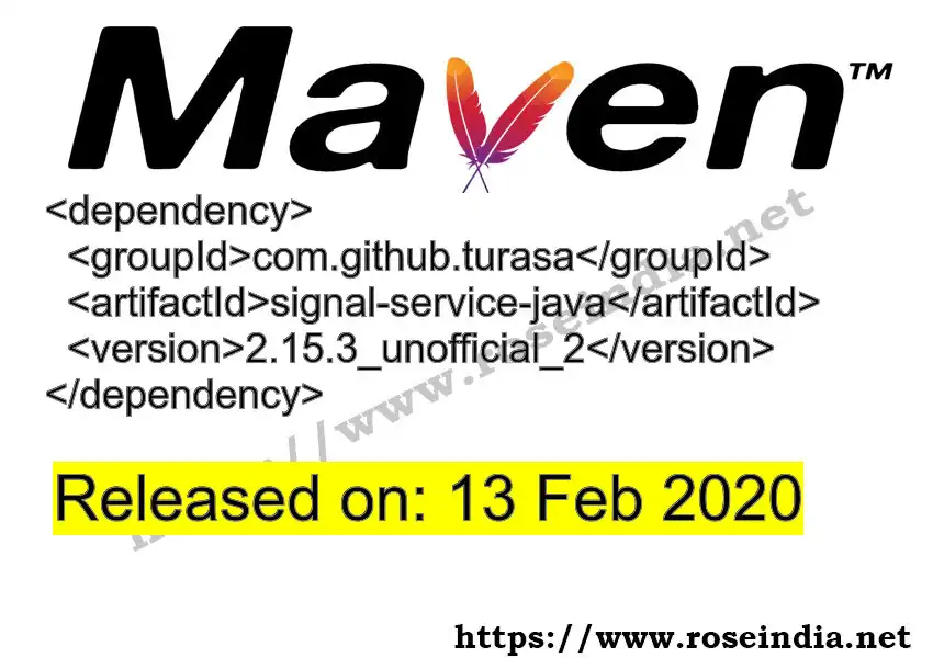 Maven dependency for  GROUP_ID - ARTIFACT_ID version VERSION_ID is released. Learn to use  ARTIFACT_ID version VERSION_ID in Maven based Java projects