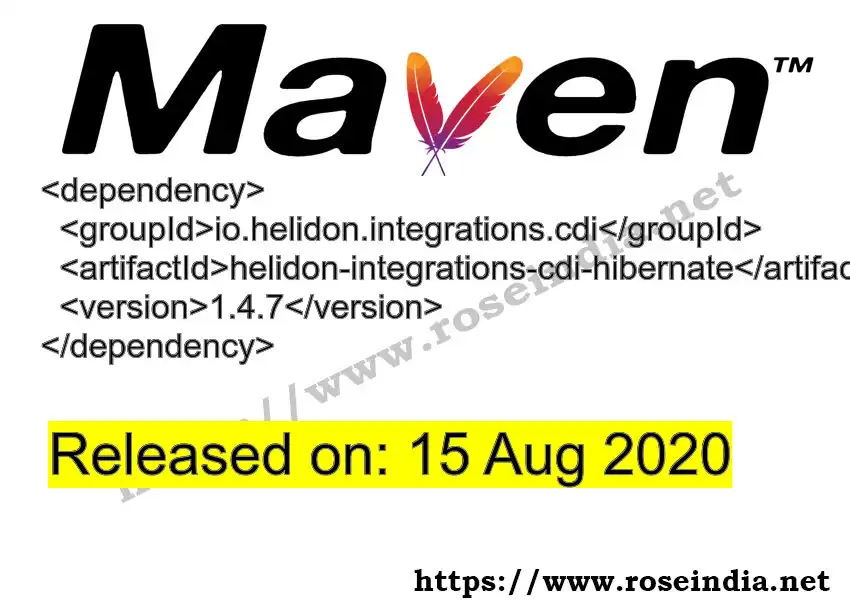 Maven dependency for GROUP_ID - ARTIFACT_ID version VERSION_ID is released. Learn to use ARTIFACT_ID version VERSION_ID in Maven based Java projects
