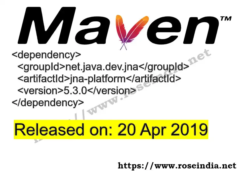 Maven dependency for GROUP_ID - ARTIFACT_ID version VERSION_ID is released. Learn to use ARTIFACT_ID version VERSION_ID in Maven based Java projects