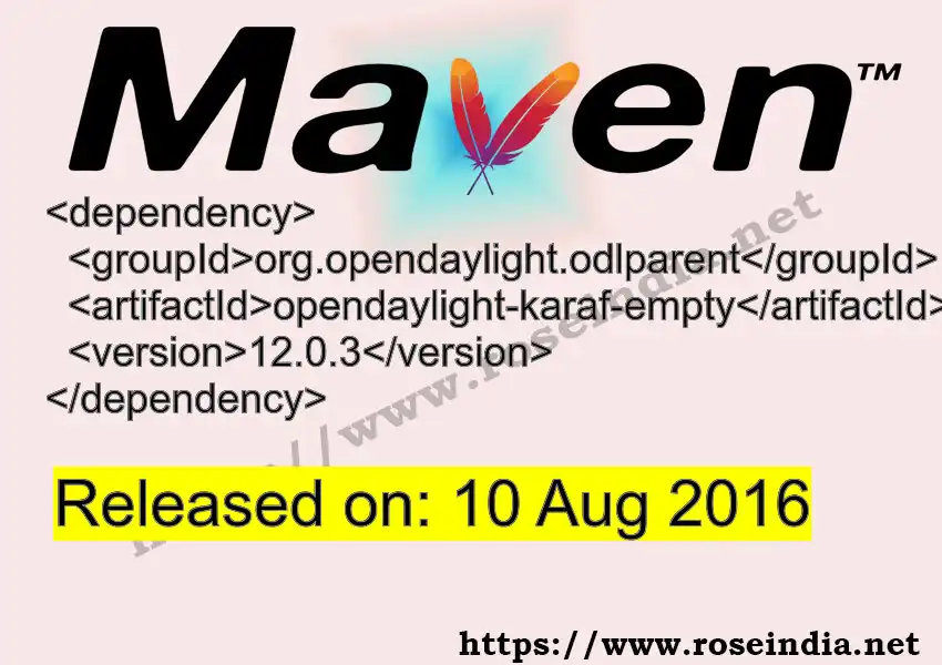 Maven dependency for GROUP_ID - ARTIFACT_ID version VERSION_ID is released. Learn to use ARTIFACT_ID version VERSION_ID in Maven based Java projects
