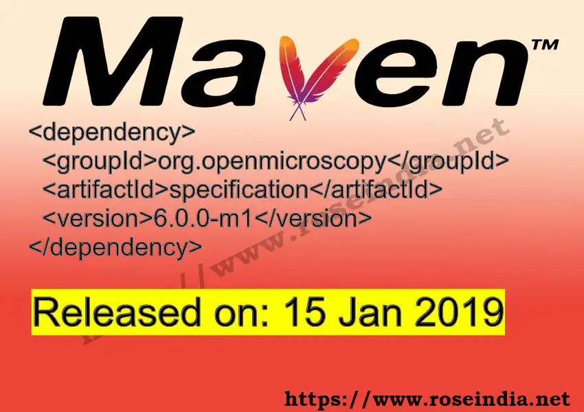 Maven dependency for GROUP_ID - ARTIFACT_ID version VERSION_ID is released. Learn to use ARTIFACT_ID version VERSION_ID in Maven based Java projects