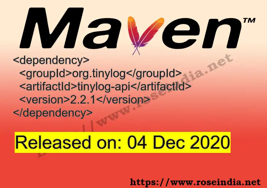 Maven dependency for GROUP_ID - ARTIFACT_ID version VERSION_ID is released. Learn to use ARTIFACT_ID version VERSION_ID in Maven based Java projects
