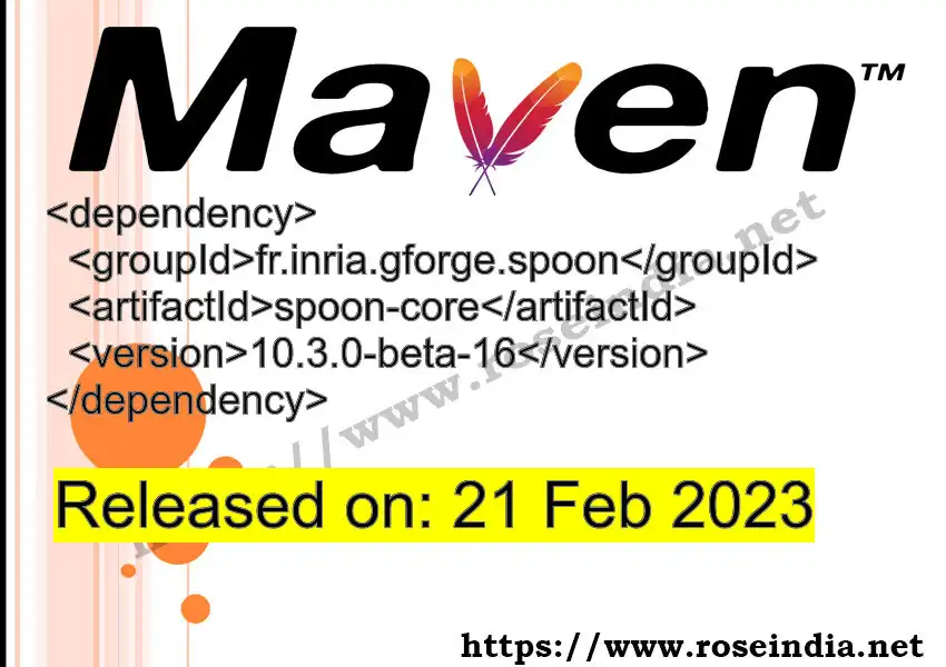 Maven dependency for GROUP_ID - ARTIFACT_ID version VERSION_ID is released. Learn to use ARTIFACT_ID version VERSION_ID in Maven based Java projects