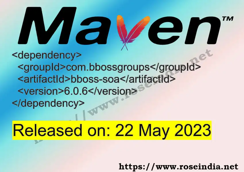 Maven dependency for GROUP_ID - ARTIFACT_ID version VERSION_ID is released. Learn to use ARTIFACT_ID version VERSION_ID in Maven based Java projects