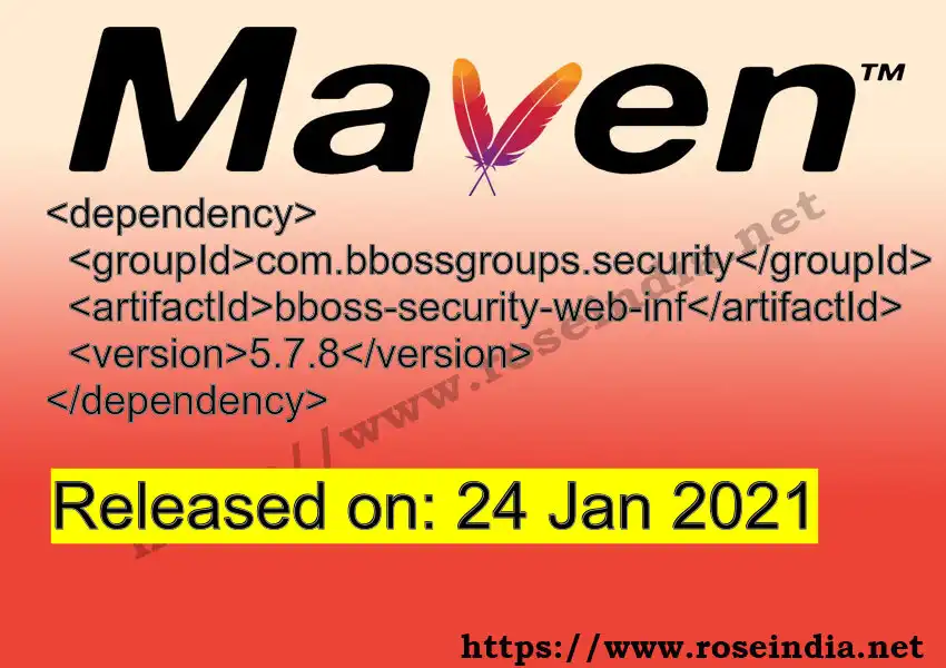 Maven dependency for GROUP_ID - ARTIFACT_ID version VERSION_ID is released. Learn to use ARTIFACT_ID version VERSION_ID in Maven based Java projects