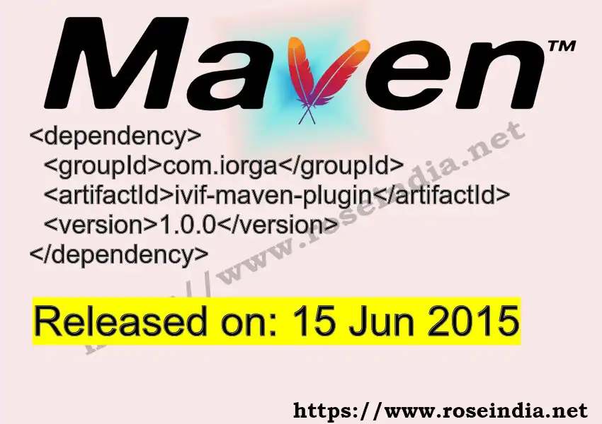 Ivif Maven Plugin ivif-maven-plugin Latest Version