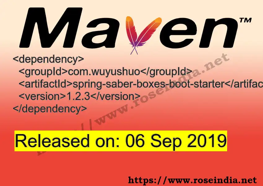 Maven dependency for GROUP_ID - ARTIFACT_ID version VERSION_ID is released. Learn to use ARTIFACT_ID version VERSION_ID in Maven based Java projects