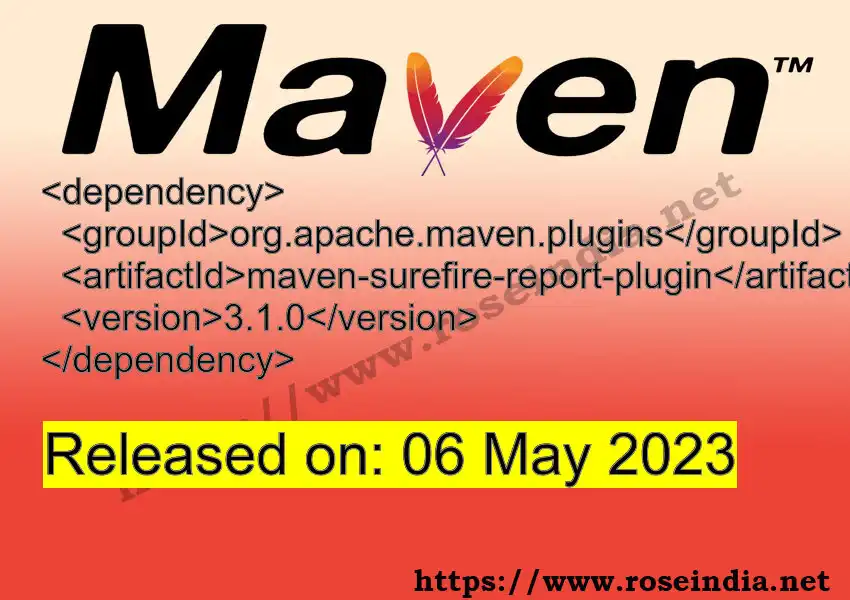 Maven dependency for  GROUP_ID - ARTIFACT_ID version VERSION_ID is released. Learn to use  ARTIFACT_ID version VERSION_ID in Maven based Java projects