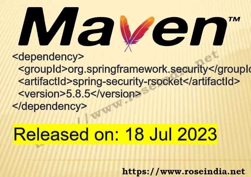Maven dependency for  GROUP_ID - ARTIFACT_ID version VERSION_ID is released. Learn to use  ARTIFACT_ID version VERSION_ID in Maven based Java projects