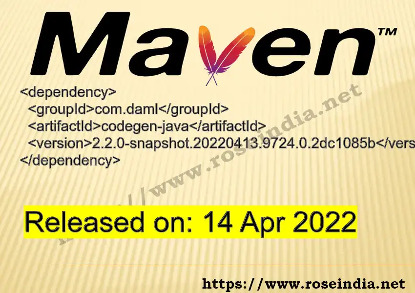 Maven dependency for  GROUP_ID - ARTIFACT_ID version VERSION_ID is released. Learn to use  ARTIFACT_ID version VERSION_ID in Maven based Java projects