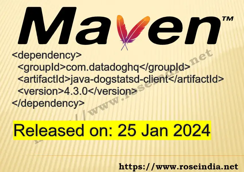 Java Dogstatsd Client java-dogstatsd-client Latest Version