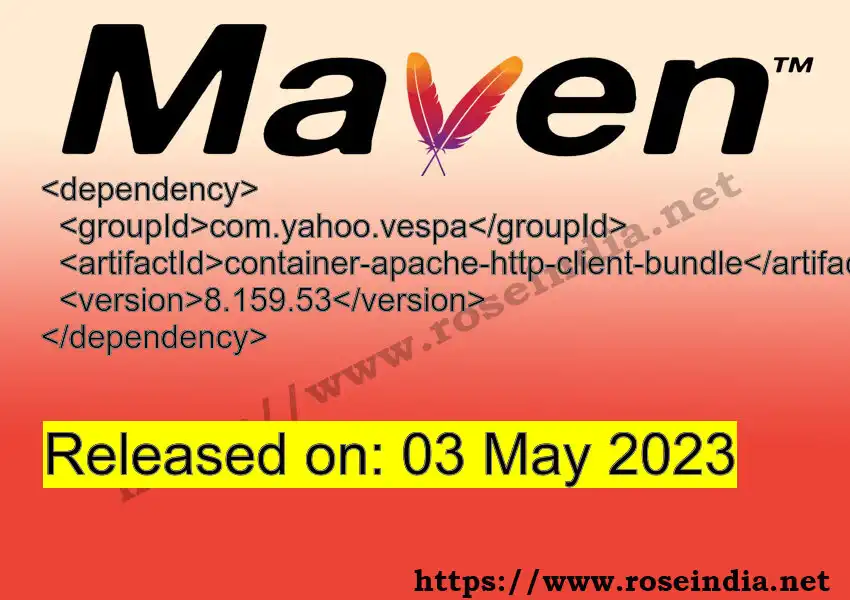 Maven dependency for GROUP_ID - ARTIFACT_ID version VERSION_ID is released. Learn to use ARTIFACT_ID version VERSION_ID in Maven based Java projects