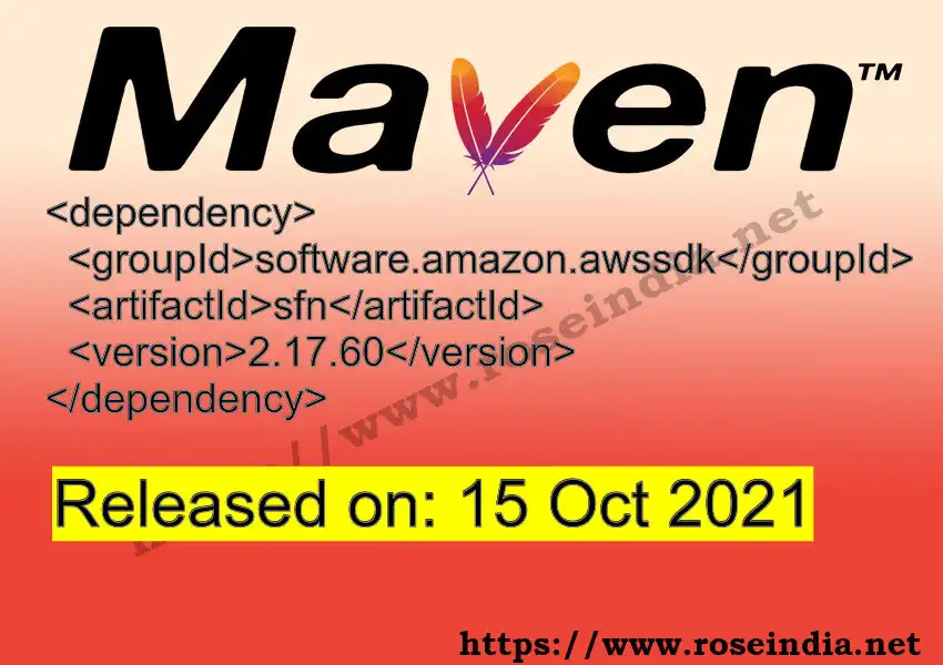 Maven dependency for  GROUP_ID - ARTIFACT_ID version VERSION_ID is released. Learn to use  ARTIFACT_ID version VERSION_ID in Maven based Java projects