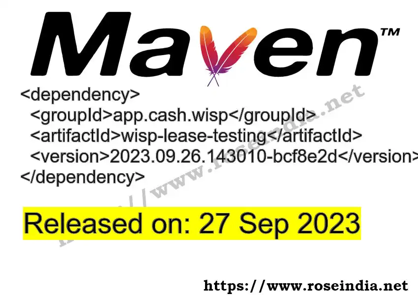 Maven dependency for GROUP_ID - ARTIFACT_ID version VERSION_ID is released. Learn to use ARTIFACT_ID version VERSION_ID in Maven based Java projects