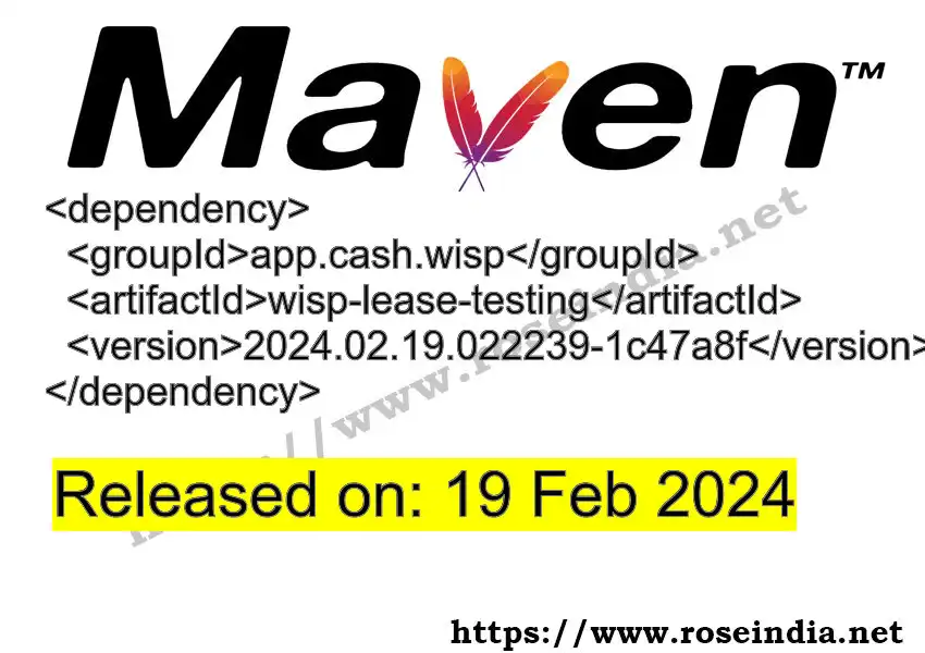 Maven dependency for GROUP_ID - ARTIFACT_ID version VERSION_ID is released. Learn to use ARTIFACT_ID version VERSION_ID in Maven based Java projects