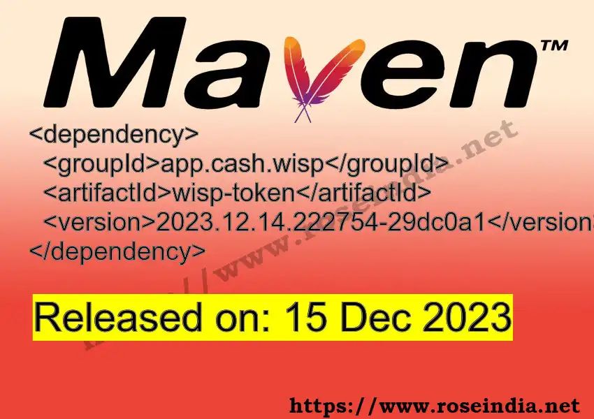 Maven dependency for GROUP_ID - ARTIFACT_ID version VERSION_ID is released. Learn to use ARTIFACT_ID version VERSION_ID in Maven based Java projects