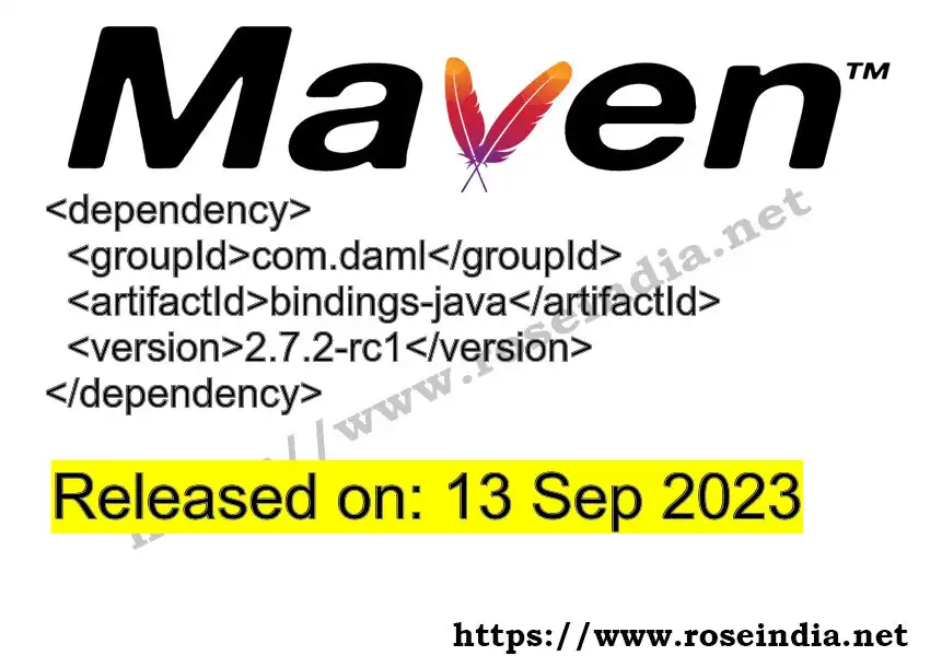 Maven dependency for  GROUP_ID - ARTIFACT_ID version VERSION_ID is released. Learn to use  ARTIFACT_ID version VERSION_ID in Maven based Java projects