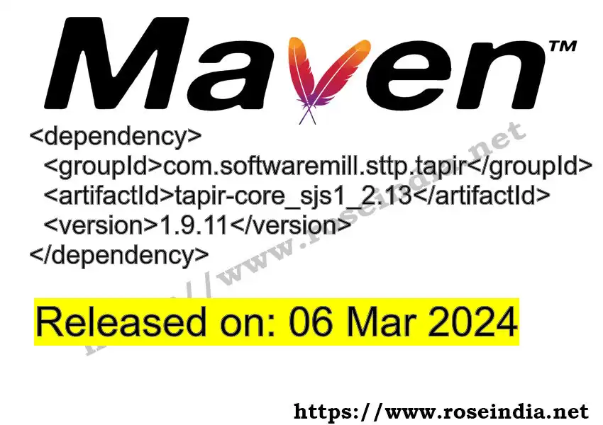 Tapir Core_sjs1_2.13 tapir-core_sjs1_2.13 Latest Version