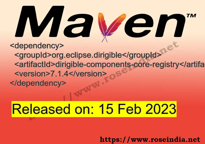 Maven dependency for GROUP_ID - ARTIFACT_ID version VERSION_ID is released. Learn to use ARTIFACT_ID version VERSION_ID in Maven based Java projects