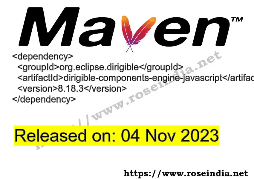 Maven dependency for GROUP_ID - ARTIFACT_ID version VERSION_ID is released. Learn to use ARTIFACT_ID version VERSION_ID in Maven based Java projects