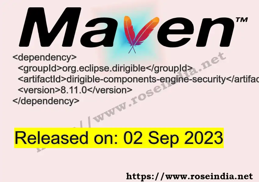 Maven dependency for GROUP_ID - ARTIFACT_ID version VERSION_ID is released. Learn to use ARTIFACT_ID version VERSION_ID in Maven based Java projects