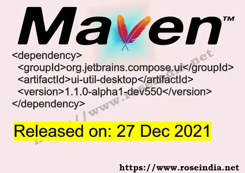 Maven dependency for  GROUP_ID - ARTIFACT_ID version VERSION_ID is released. Learn to use  ARTIFACT_ID version VERSION_ID in Maven based Java projects