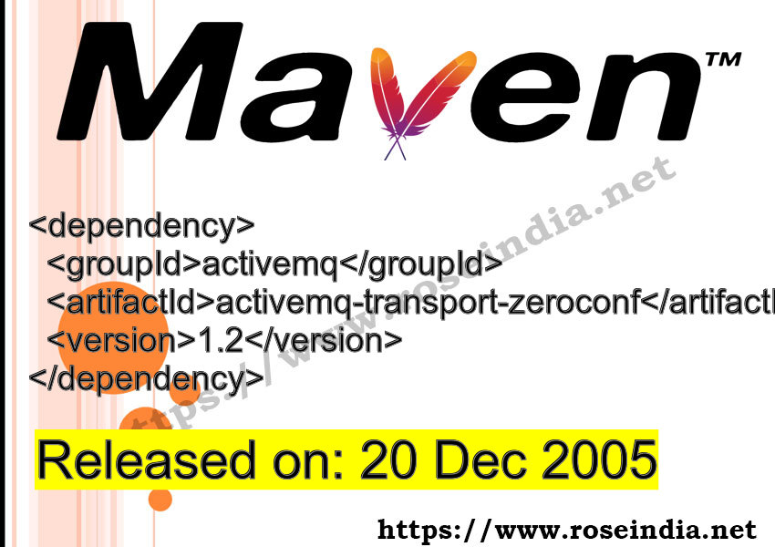Maven Dependency release