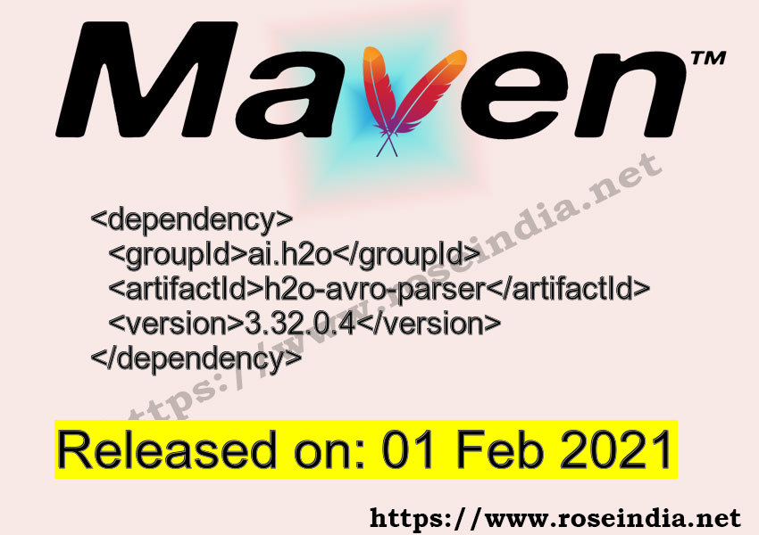 Maven Dependency release
