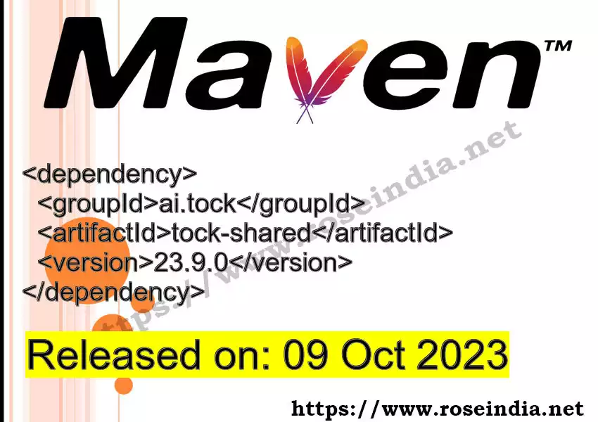 Maven dependency for GROUP_ID - ARTIFACT_ID version VERSION_ID is released. Learn to use ARTIFACT_ID version VERSION_ID in Maven based Java projects