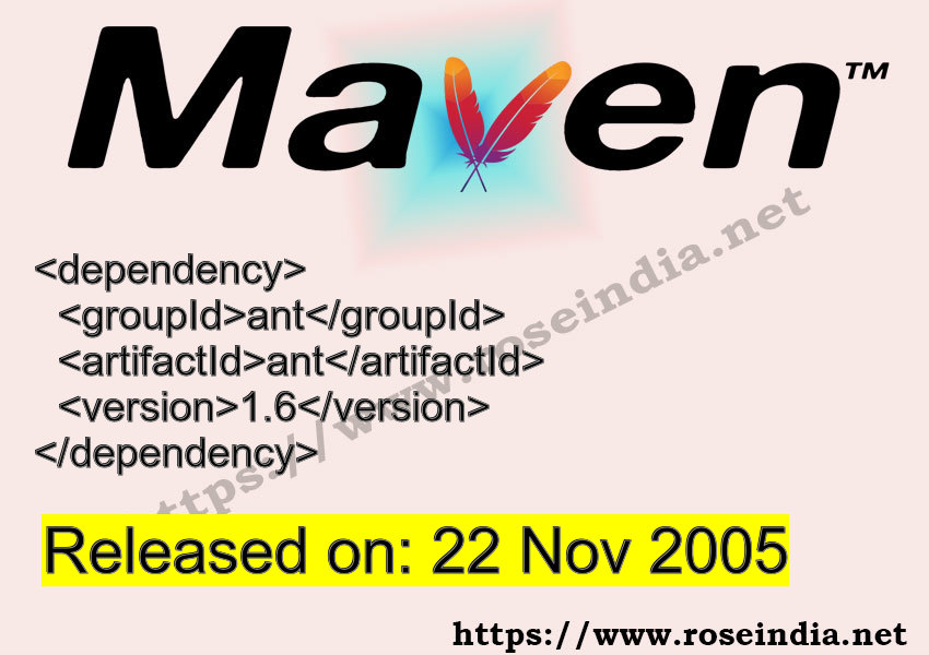Maven Dependency release