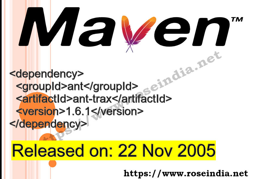 Maven Dependency release