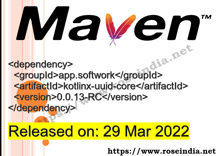 Maven Dependency release
