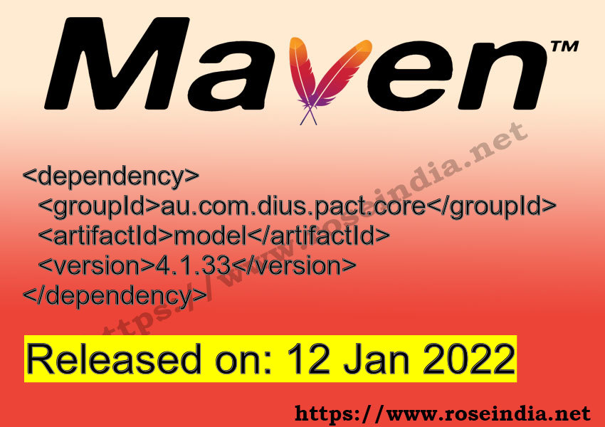 Maven Dependency release